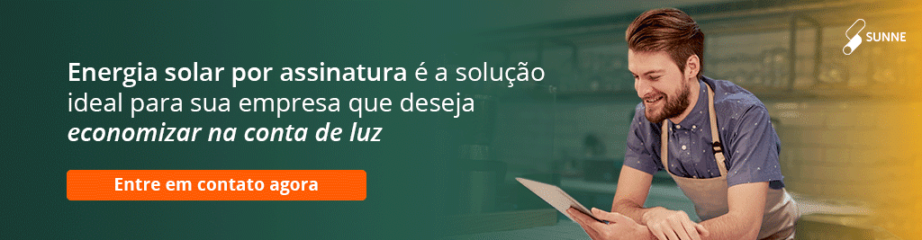 Energia solar por assinatura é solução ideal para sua empresa que deseja economizar na conta de luz. Entre em contato agora.