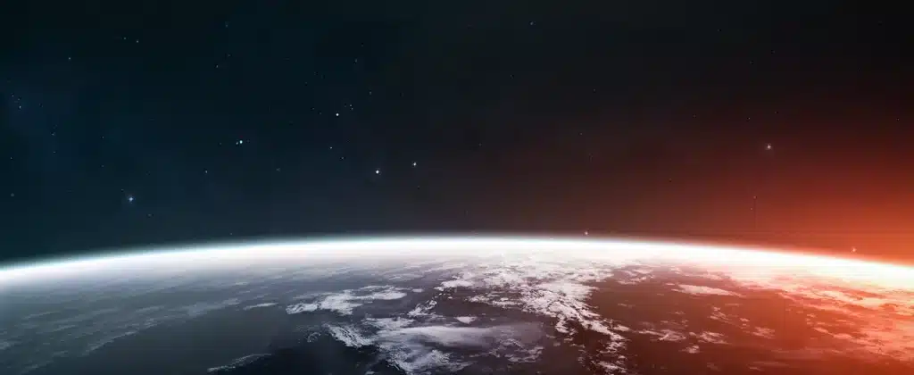Imagem da Terra vista do espaço para artigo sobre Entenda como prevenir o buraco na camada de ozônio