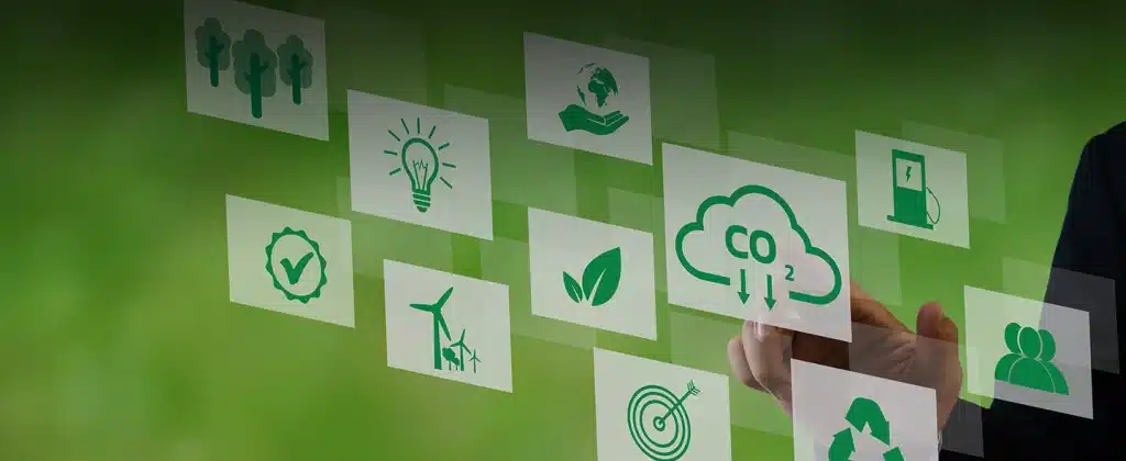 Símbolos de sustentabilidade para artigo Sustentabilidade ESG: entenda o que é e como implementar