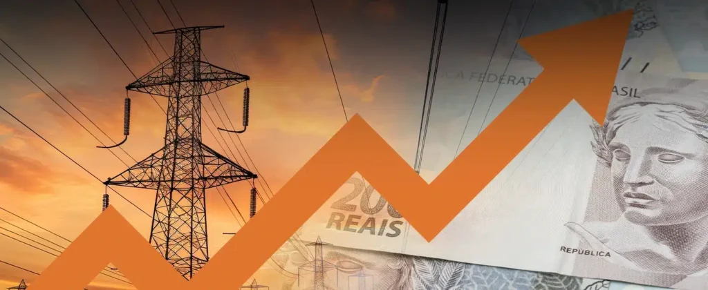 Economia + linha de transmissão para artigo sobre Saiba como funciona o mercado de curto prazo