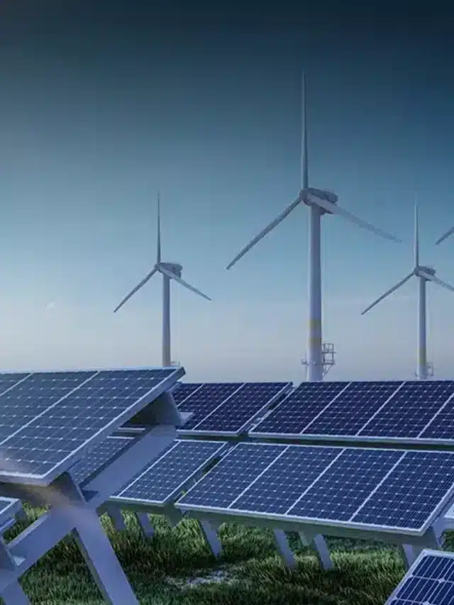 Painéis solares e turbinas eólicas para Motivos para investir em energia acessível e limpa