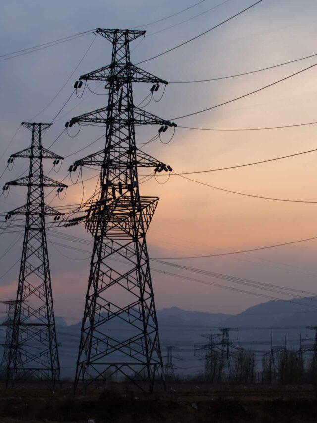 big Electricity pylons