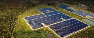 Fazenda de painéis solares para artigo Arrendar terra para energia solar vale a pena? Descubra!