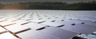 Sistema fotovoltaico instalado para 5 Exemplos de tecnologia sustentável